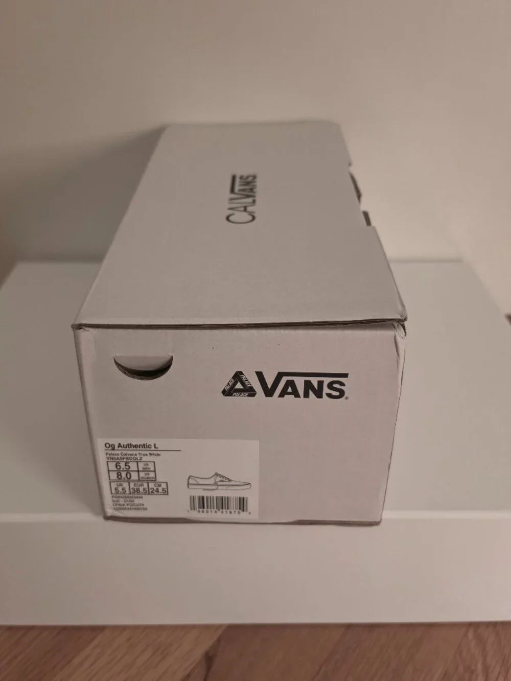 Palace x Calvin Klein x Vans CalVans Authentic LX Sz 8